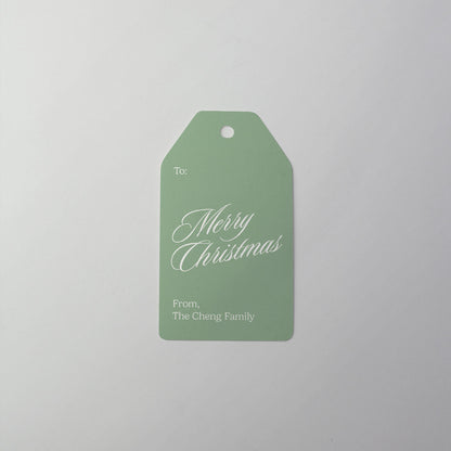 Elegant Script Gift Tag
