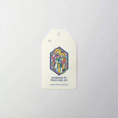 Mosaic Family Gift Tag