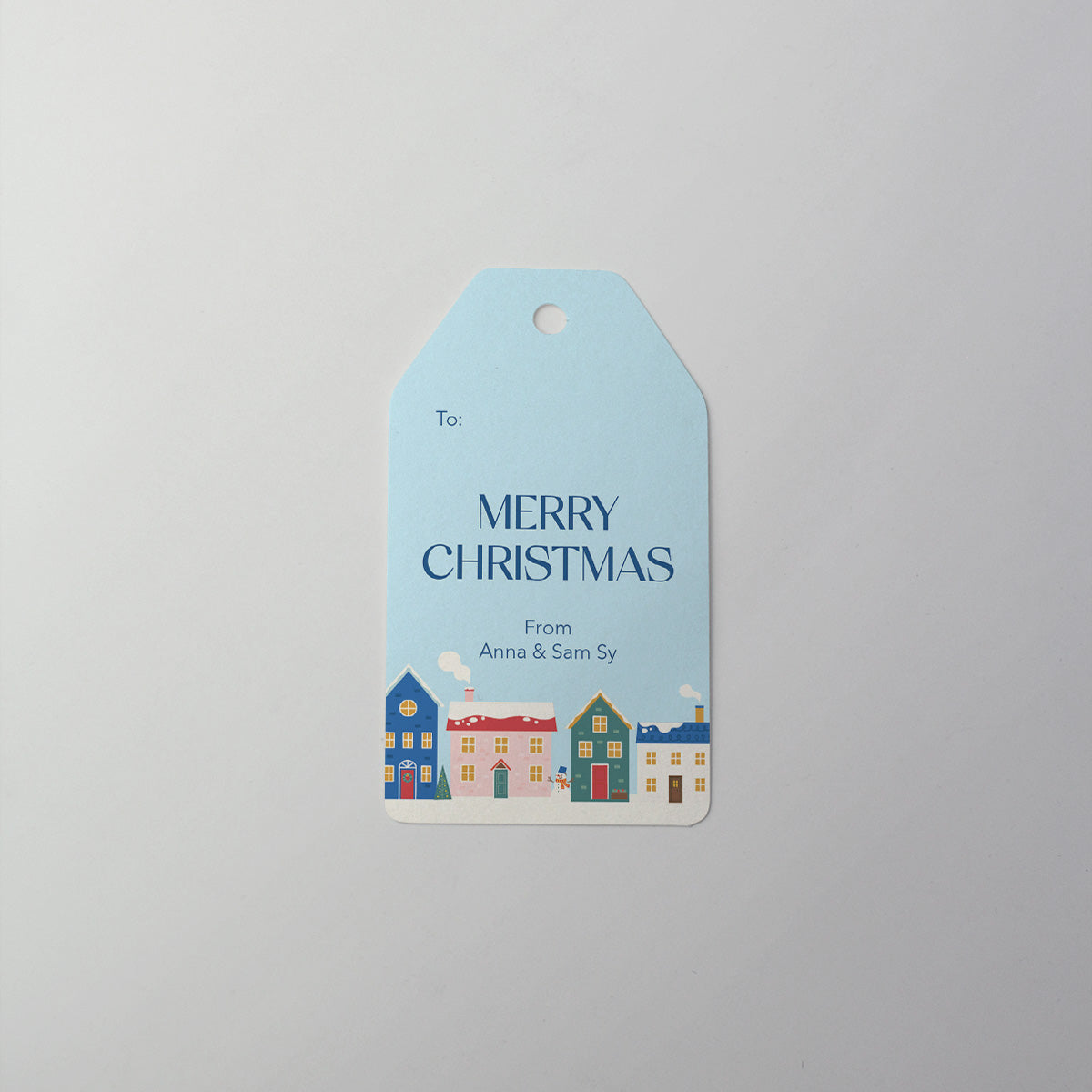 Snowy Season Gift Tag