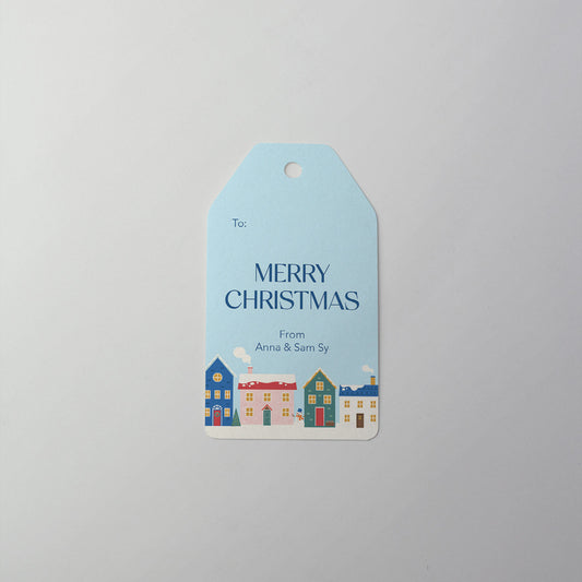 Snowy Season Gift Tag