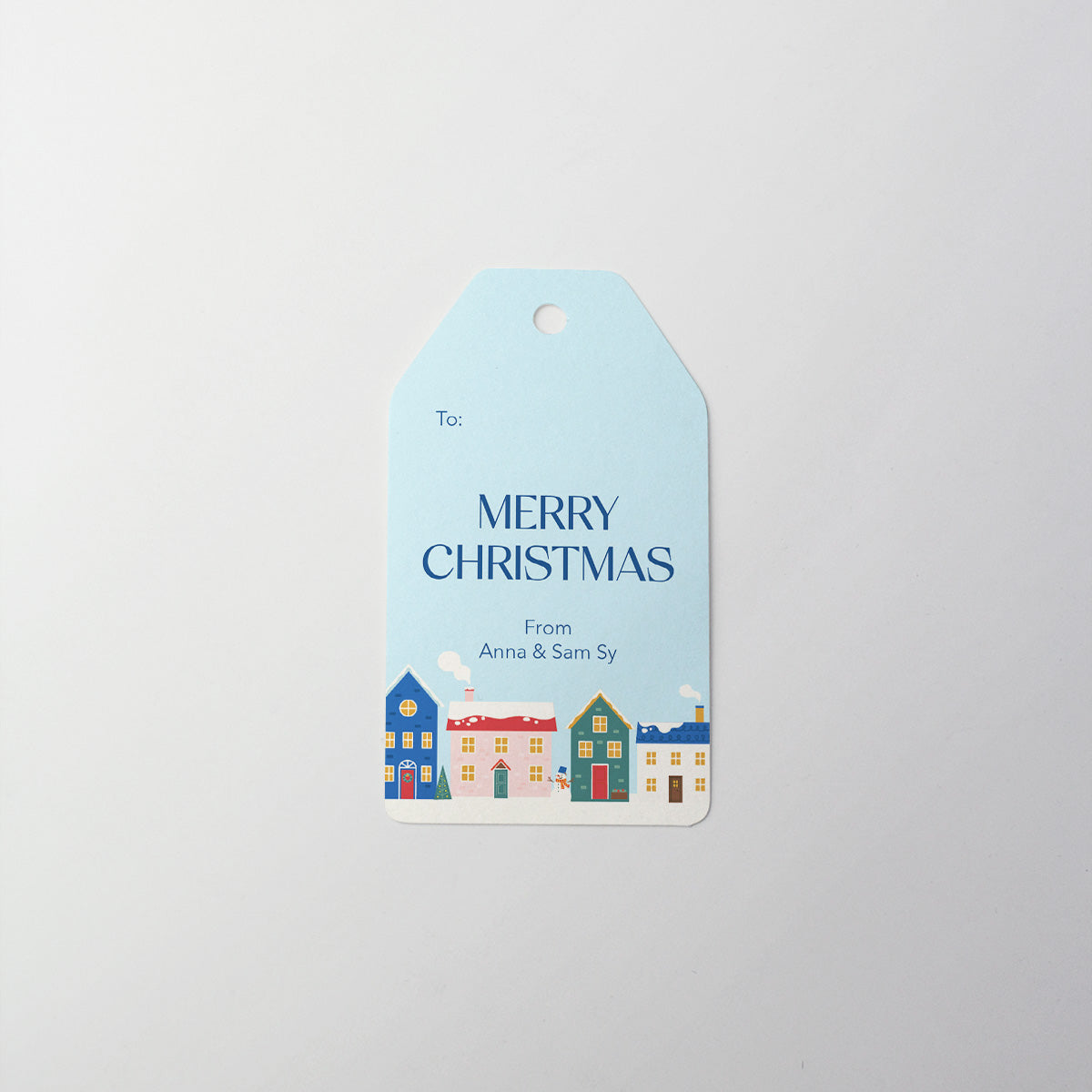 Snowy Season Gift Tag