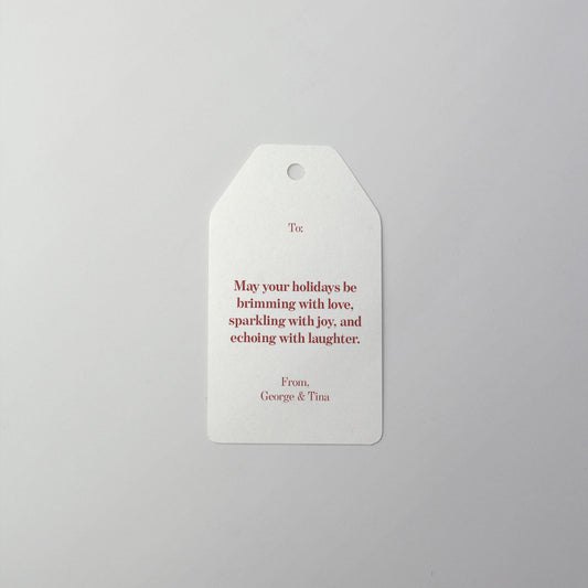 Thoughtful Season Gift Tag