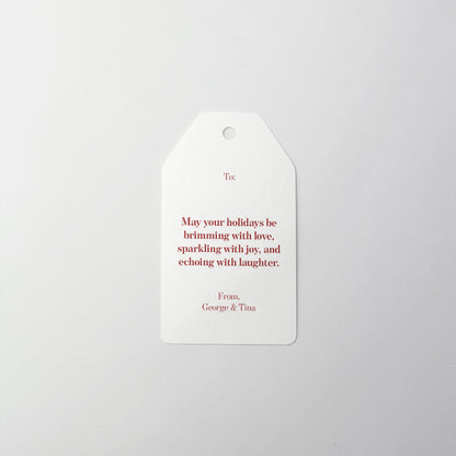 Thoughtful Season Gift Tag