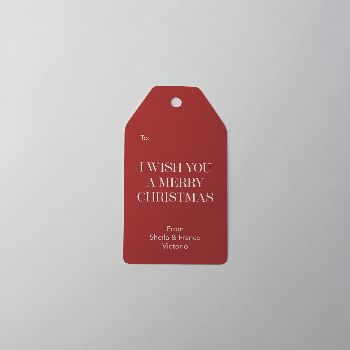 Well Wishes Gift Tag