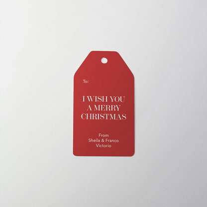 Well Wishes Gift Tag