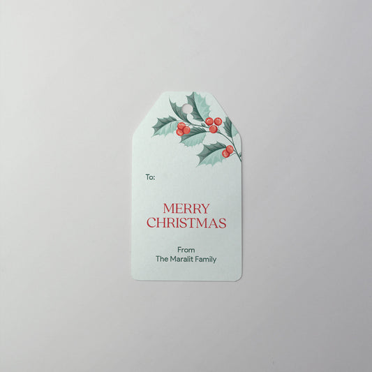 Wrapped Right Gift Tag