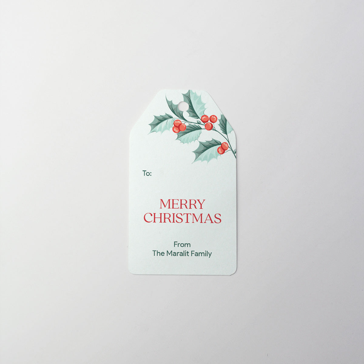 Wrapped Right Gift Tag