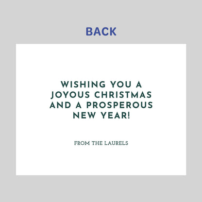 Polka Dots Holiday Card