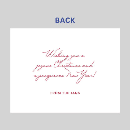 Script Holiday Card