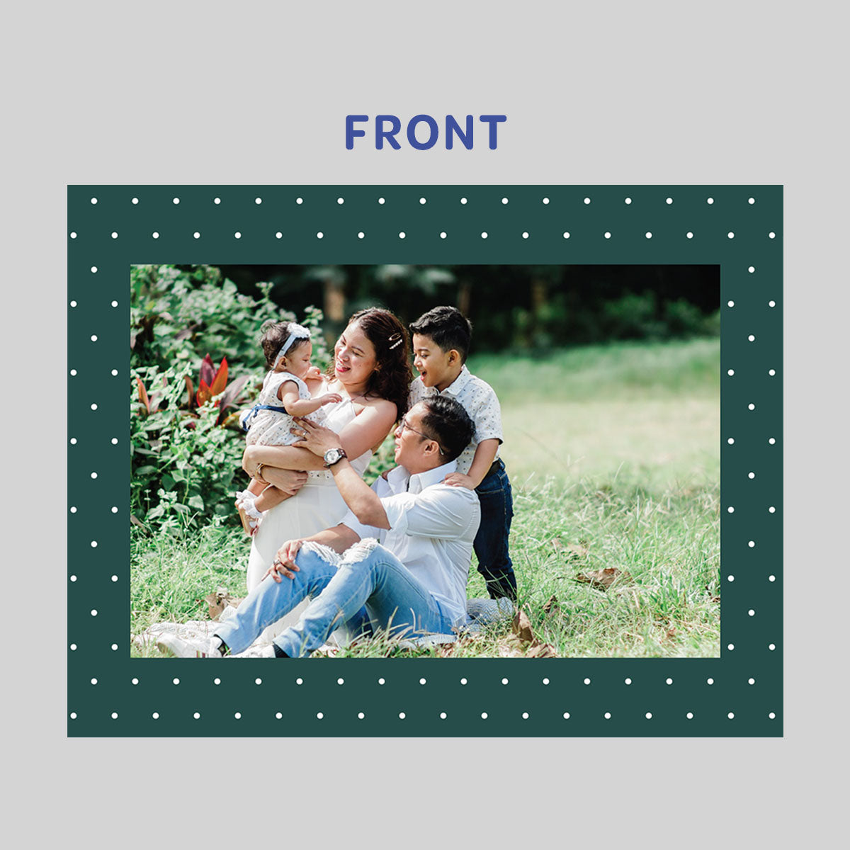 Polka Dots Holiday Card