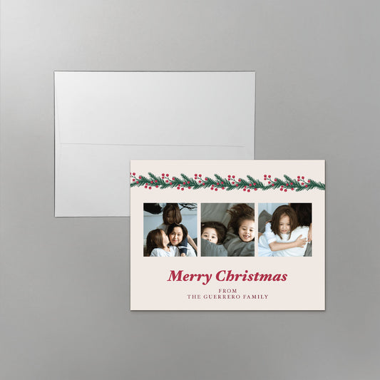 Garland Holiday Card