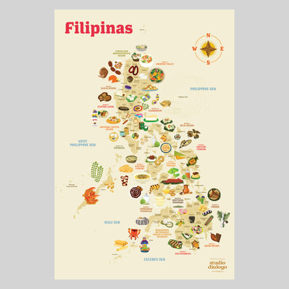 Filipinas Food Map