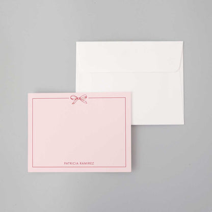 Bowtie Flat Notecard