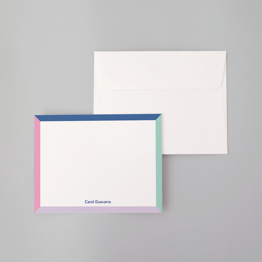 Frame Border Flat Notecard