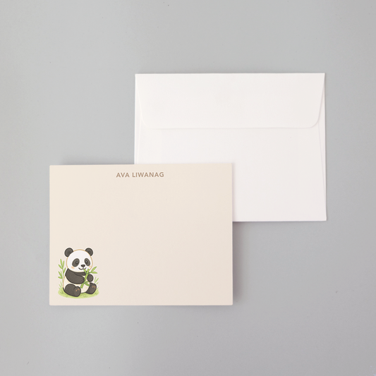 Forest Animals Flat Notecard