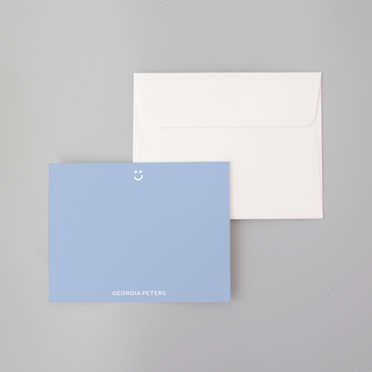 Happy Flat Notecard