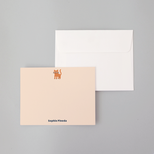 Cute Animals Flat Notecard