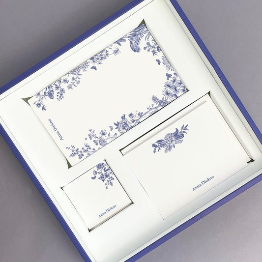Blue Chinoiserie Gift Set