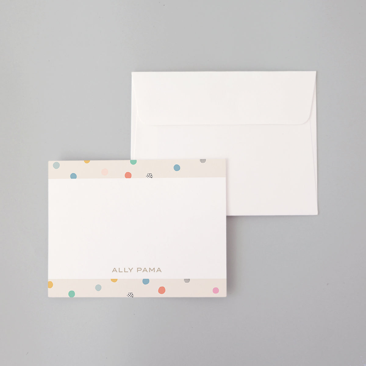 Spark Flat Notecard