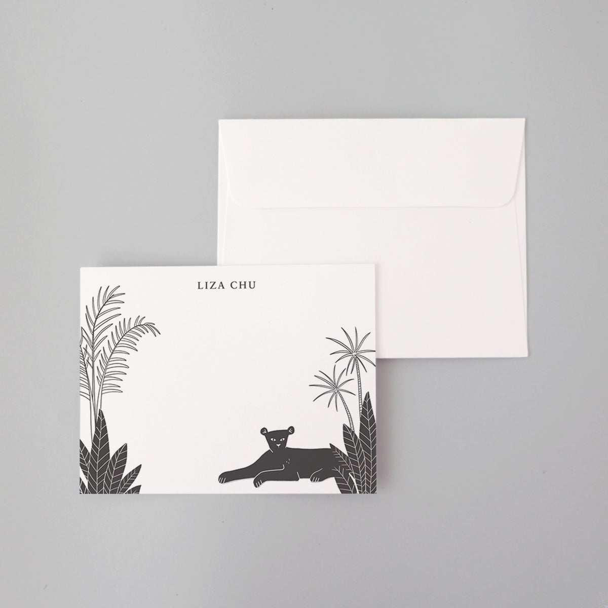 Jungle Flat Notecard