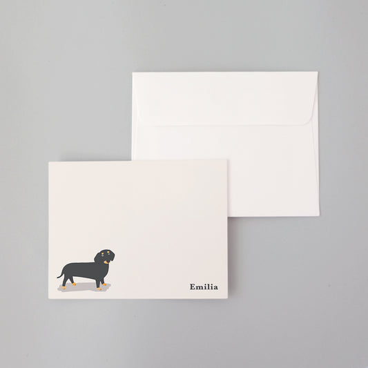 Dog Series Flat Notecard