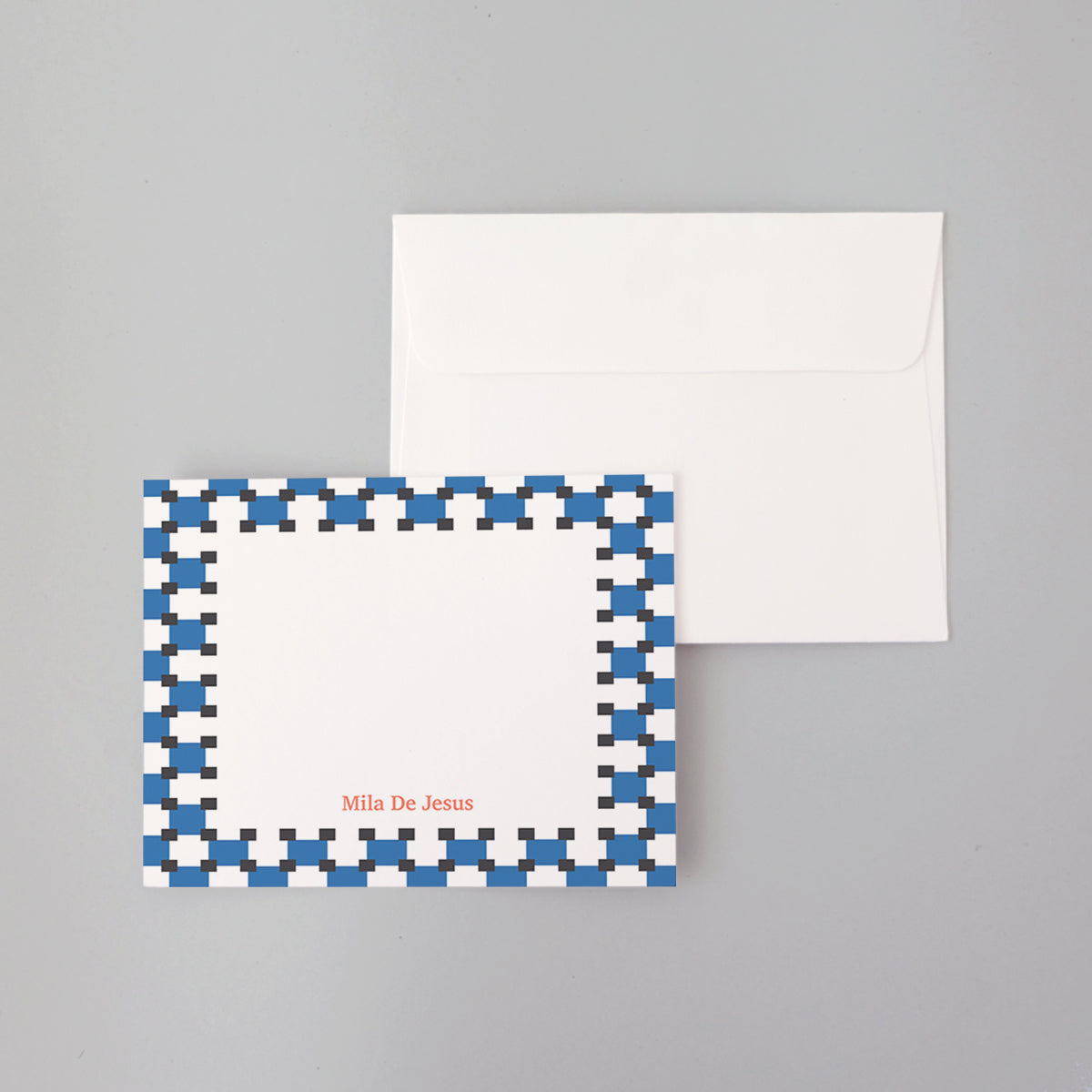 Tiled Flat Notecard
