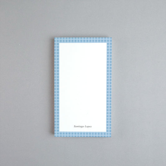 Plaid Notepad