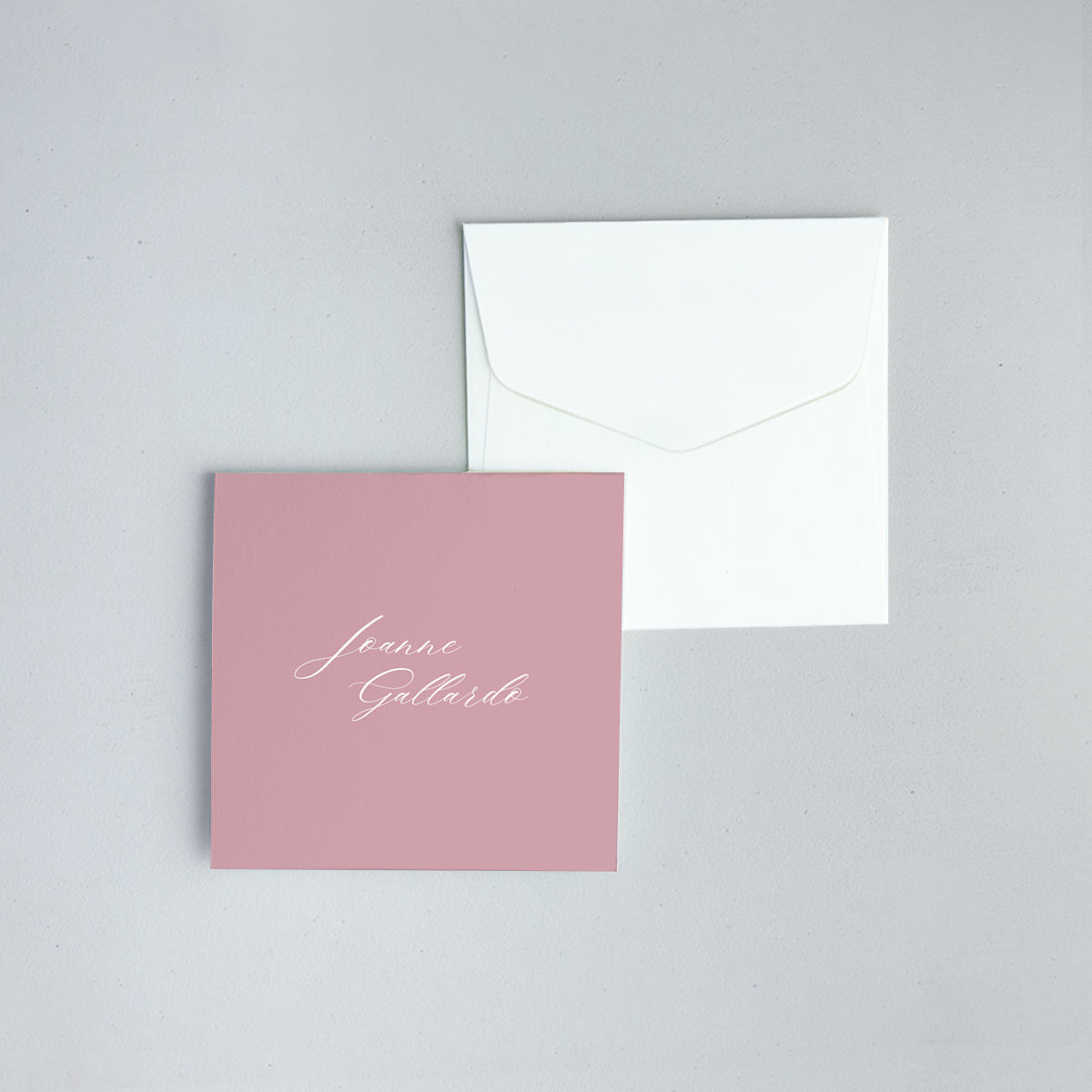 Calligraphy Folded Notecard